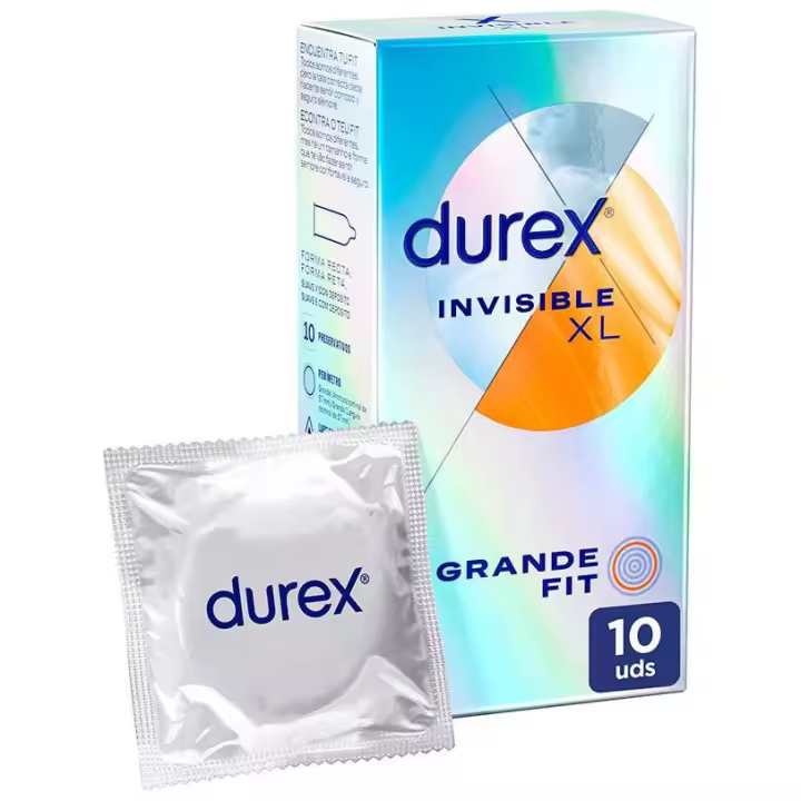 Invisible Xl Ultra Fino Preservativos 10 U - 1