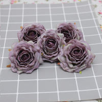 5pc Flores Artificiales De Seda Rosa Para Decoración De Hogar Fiesta De Navidad Boda Cumpleaños DIY De Flores Falsas Calidad Alta - details 12