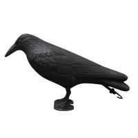 Repelente De Pájaros Negro Corazón De Águila Decoración De Jardín Simulación De Cuervo Y Corazón De Águila Control De Plagas Exterior - details 10