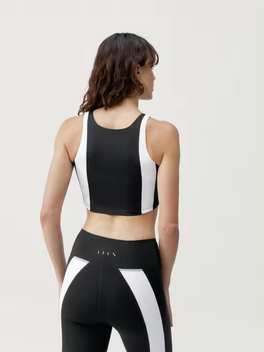 Born Living Yoga Top Bindi Black/white - 1