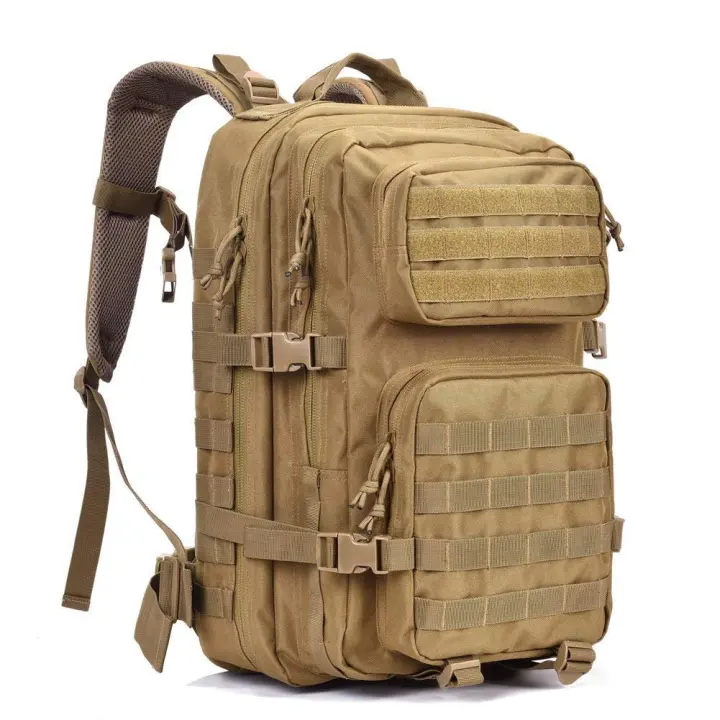 Mochara táctica Molle Assault Pack, Bolsa de 3 días para senderismo, Treeking, Fitness, Camping, Trabajo diary, 45l - 1