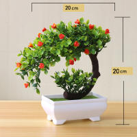 Arbusto Bonsái Artificial En Maceta Decoración Para El Hogar Fiesta Jardín Regalo De Día De La Madre Navidad Sin Riegos Necesarios - details 9