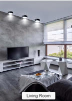 Lámpara De Techo LED Moderna Con Enfriamiento Por Convección Para Interiores 220V Spot Luz De Destacado En 3 Colores Decoración Para Sala De Estar Y Pasillo - details 5