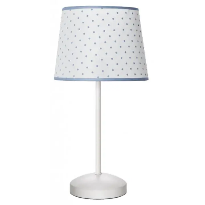 Lámpara de Mesa FABRILAMP Sobremesa Okapi Celeste 1xe27 - Diseño Moderno - 1