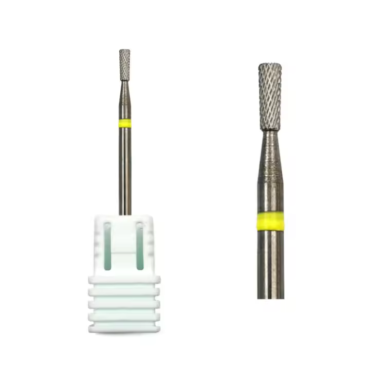 HYTOOS XF Broca De Uñas De Carburo 3/32" Herramienta De Manicura Para Rotar Accesorios De Uñas Cortador De Cutícula Bit De Uñas - 1