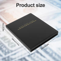 Álbum De Colección De Dinero En Cuero Para Monedas Y Billetes Libro De Documentos Y Boletos Regalo Para Amantes Del Coleccionismo - details 7