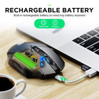 Ratón Inalámbrico Recargable Bluetooth 2.4G INPHIC Para Oficina Silencioso Compatible Con PC Laptop Tablet Y Smartphone Universal - details 2