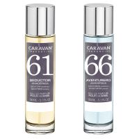 CARAVAN Set de perfumes para hombre nº61 y 66 (Aventurero y Seductor) 150 ml - details 0