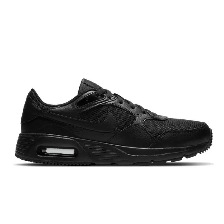 Nike CW4555 Zapatillas deportivas Air Max SC para hombre en negro de piel vegana - 1