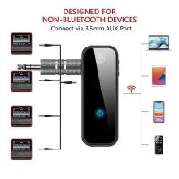 Transmisor Bluetooth 5,0, Adaptador Bluetooth Aux inalámbrico portátil de 3,5mm, Bluetooth Receptor, Adaptador de coche Bluetooth, - details 1