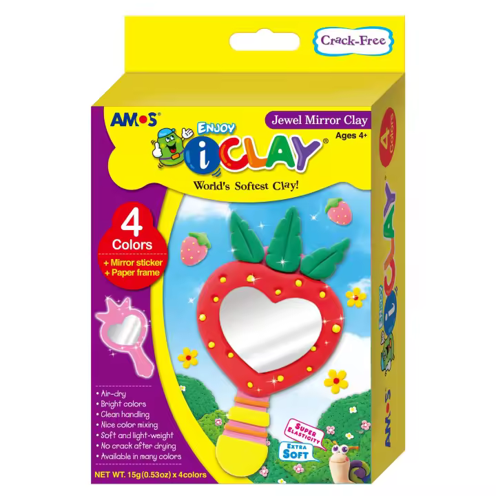 Kit completo para diseñar tu espejo de arcilla polimérica i-Clay - 1