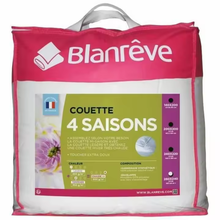 Relleno Nórdico Blanreve Blanco 300 g/m² 240 x 260 cm - 1