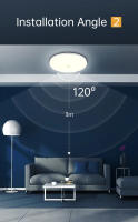 Lámpara De Techo LED Moderna 220V Para Decoración De Habitaciones Y Cocinas Iluminación Interior 15W 20W 30W 50W Color Blanco Frío 6500K/Warm White 3000K - details 0