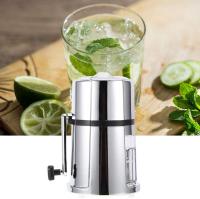 Trituradora de helado trituradora de hielo manual de la casa comercial trituradora de hielo portátil hielo triturado manivela con hoja de acero inoxidable - details 1