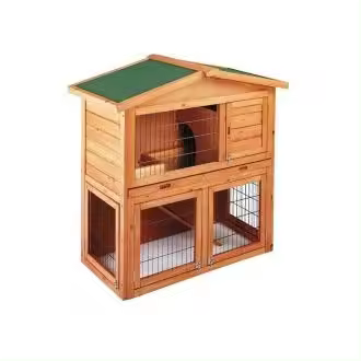 Copele Gallinero de Madera Praga con Malla Metálica Galvanizada y Rampa de Subida y Bajada - 1