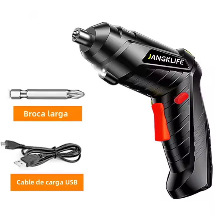 Destornillador Eléctrico Recargable Para El Hogar Mini Perforadora De Impacto Sin Cable Conjunto De Destornillador Eléctrico Herramienta De Batería - 1