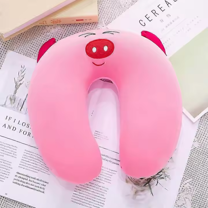 Cartoon Cars Unicorn Neck Travel Pillow Fruits Watermelon U Shaped Foam Pillow Office Cushion Cute Pillows For Children/adults - 1
