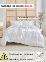 Juego De Cubierta De Cama 3pcs Diseño De Torcimiento Artesanal Sencilla Y Superior Materiales Suaves Y Cómodos Adecuado Para Habitación De Hombres Y Mujeres Decoración De Dormitorio - details 0