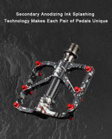 Pedales De Bicicleta PROMEND MTB Ultra-ligeros Con 3 Rodamientos Fibra De Carbono Colorido Eje Tubo Accesorios De Bicicleta Para Carretera Y Montaña - details 7