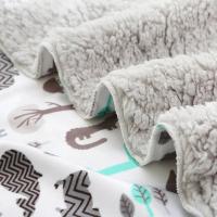 Manta Bebé Doble Capa De Super Suavidad En Poliéster Para Niños Y Niñas Recién Nacidos Envoltura De Envolvente Para Dormir Todo El Año - details 12