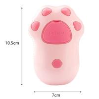 Cepillo De Baño Para Gatos Y Perros De Silicona Rosa Con Masaje Eléctrico Y Aparato De Spraying Herramienta De Peluquería Para Mascotas - details 4