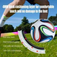 Balón De Fútbol PU Para Hombres Y Mujeres Tamaño 5 Competición 2014 Deportes Al Aire Libre Entrenamiento Resistente Al Desgaste Y Antideslizante Impermeable Para Estudiantes Y Jóvenes - details 3