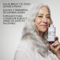 Olaplex Nº 5P Blonde Enhancer Toning Conditioner 250 Ml. | Acondicionador matizador de alto rendimiento diseñado para neutralizar los tonos amarillos y dorados no deseados en cabellos rubios. - details 1