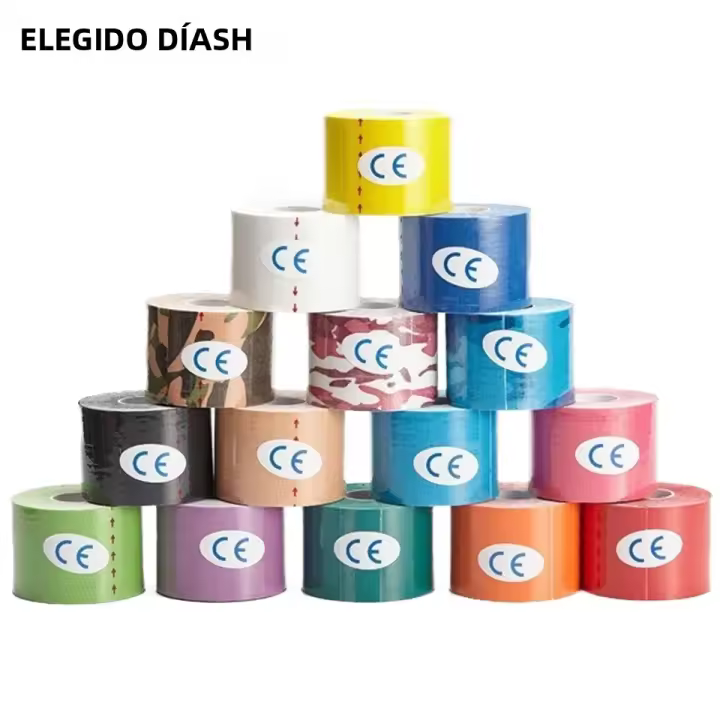 Parche Muscular De Rodilla Protector De Músculo Alivio Del Dolor Banda Elástica Recuperación Deportiva Cinta De Estiramiento Para Gimnasio Fitness Tenis Correr Unisex - 1