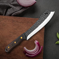 Cuchillo De Cocina Profesional 7 Pulgadas Acero Inoxidable Cuchillo De Resbaladizo Para Pescado Y Carne Cuchillo De Cuchillero Eco-amigable Durable Para El Hogar - details 7