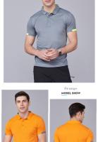 Camisa Polo Corta Secado Rápido Para Golf Y Deportes Transpirable Con Botones Para Hombres Estilo Casual Disponible En 8 Colores - details 10
