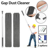 Cepillo De Limpieza Para Muebles Con Mango Extensible Y 2 Cubiertas De Microfibra Herramienta De Limpieza Para Bajo Muebles Gap Dust Cleaner - details 0