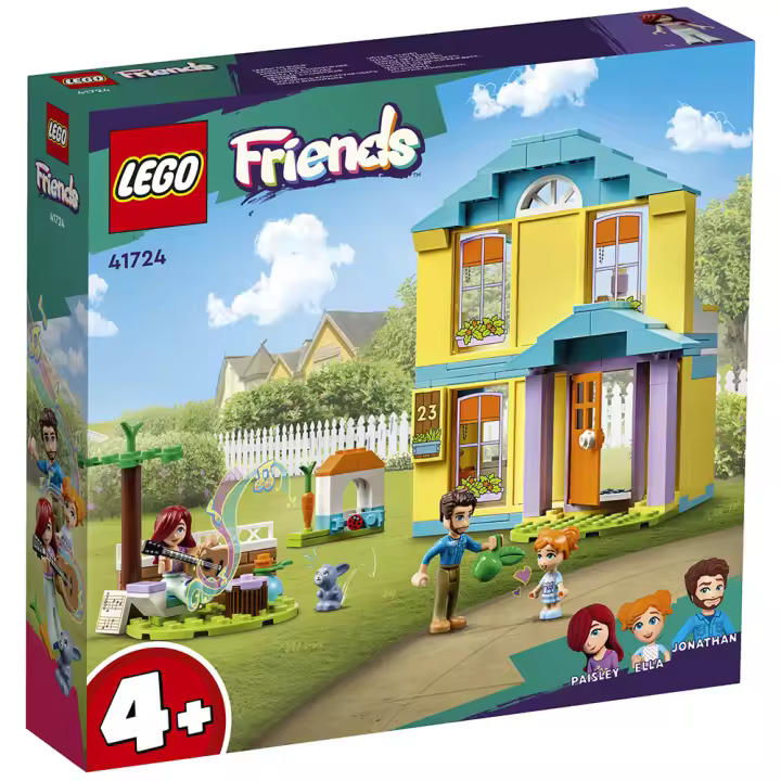 Lego Friends - Casa de Paisley de 2 plantas, Figuras Originales, 41724, Tienda con Licencia Oficial - 1