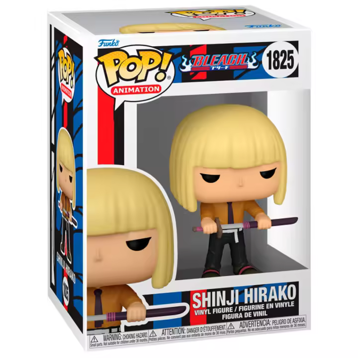 Figura Pop Bleach Shinji Hirako-Figura de Vinilo Coleccionable - Idea de Regalo- Mercancia Oficial - Juguetes para Niños y Adultos - Movies Fans - Muñeco para Coleccionistas y Exposición - 1
