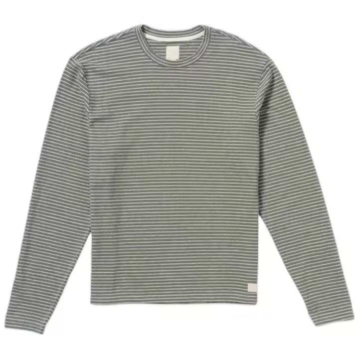 Camiseta de Manga Larga RVCA Vacancy Ls para hombre en color verde - 1