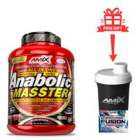 Anabolic Masster 2,2kg  Suplemento en polvo que combina proteínas, carbohidratos, creatina, BCAA's  Amix Nutrition - details 1