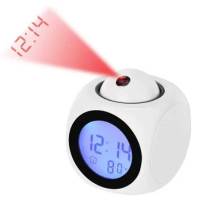 Reloj De Alarma Con Proyección Y Luz LED Reloj De Campana Multifuncional Con Alerta De Voz Y Temperatura Para Dormitorio - details 4