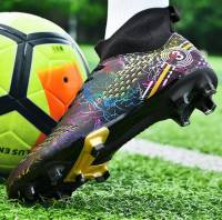 Botas de fútbol profesionales para hombres y niños, botas de fútbol para césped, zapatos de entrenamiento deportivo de fútbol para niños - details 3