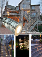 Lámparas LED Miniatura 1W Para Exterior IP67 Impermeables 12V Iluminación Subterránea Para Pasos Jardín Paisaje Luz De Spot Ground - details 10