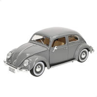 Burago - Maqueta coche clásico escala 1:18, material metal fundido a presión, apertura manual, interior detallado, ideal para coleccionistas, coches de colección, coches antiguos para exhibición - details 1