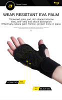 1Par De Aros De Mano De Gimnasia Antideslizantes De Silicona Para Levantamiento De Pesas Y Entrenamiento Crossfit En Fitness - details 4