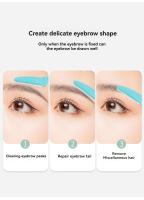 10 Pcs Cortauñas Seguridad Afeitadora Eliminación De Vello Para Mujer Maquillaje Recortador De Pestañas Cuchilla Portátil Afeitadora Facial - details 5