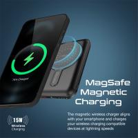 Promate PowerMAG-10Pro Powerbank Inalámbrico Magsafe 15W 10000mAh - details 0