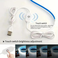 Tira De Luz LED COB 5V USB Para Iluminación Interior Adecuada Para Sala De Estar Dormitorio Armario Fondo De Pared Cocina TV - details 3