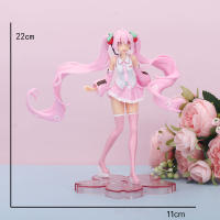 Figura De Anime Hatsune Miku Bellas Mujeres Modelo Decoración Para El Hogar Regalos Para Niñas Caso Ornamentales Accesorios De Figuras De Acción Unisex - details 7