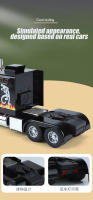 Camión Peterbilt 389 De Escala 1/24 Juguete De Colección Con Sonido Y Luz Modelo De Aleación De Metal Regalo Para Niños - details 5