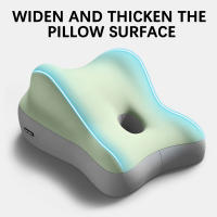Cojín De La Cintura Ergonómico Para Adultos Almohada De Soporte Para Caminar Y Levantar Glúteos Almohada De Abdomen Cojín De Espalda Para Coche - details 8