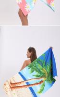 Toalla De Playa Absorbente Y Secado Rápido Microfibra Toalla De Yoga Deportiva Para Natación Tamaño 70x140CM Impresión De Playa - details 11