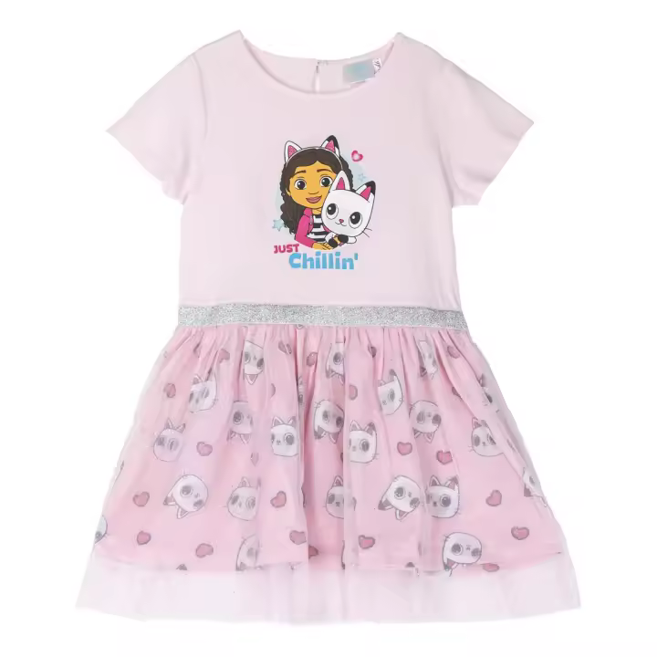 Cerdá Vestido Single Jersey Fantasia Gabby´s Dollhouse Color Rosa - 1