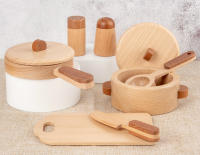 Juguetes De Madera Naturales Frutas Y Verduras Simulación De Cocina Juego De Casa De Juguetes Educativos Para Niños Regalo De Cumpleaños - details 7