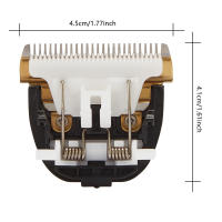 Cabeza De Corte Cerámica Profesional Para Recortadora Y Trimmer Con 24 Dientes Y Cepillo De Peluquería Unidad De Aluminio Y Cerámica - details 0